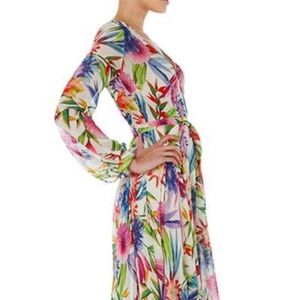 Women xl floral maxi dress